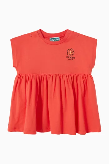 Boke Flower Dress in Organic Cotton