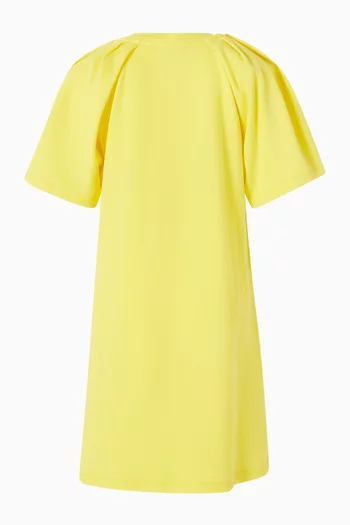 Bag Graphic-print Dress in Cotton Jersey