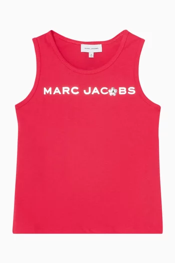 Logo Tank Top in Cotton