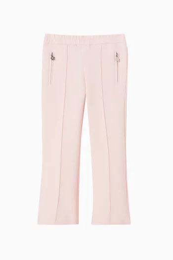 Logo Trousers in Cotton-blend