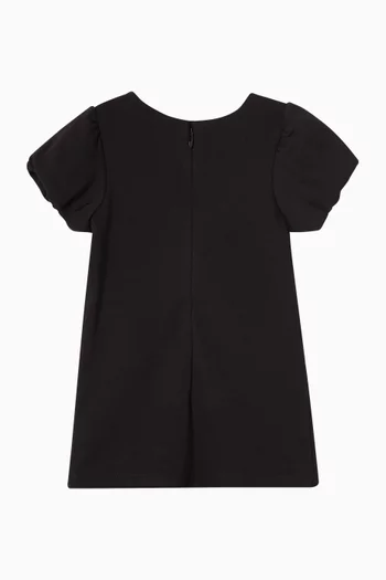 Bag Graphic-print Dress in Cotton Jersey