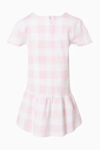 Gingham Daisy Dress