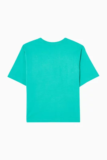 Logo Patch T‑Shirt in Cotton