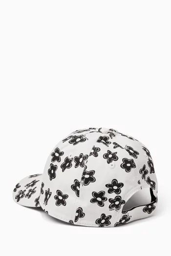 Floral Logo Baseball Cap