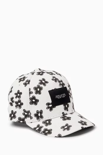 Floral Logo Baseball Cap