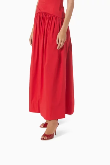 Open-toe Mules in Patent Leather