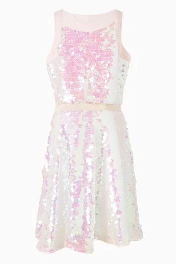 Sequin-embellished Dress in Lurex-blend