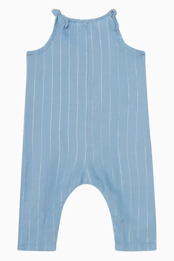 Bow Buttoned Romper