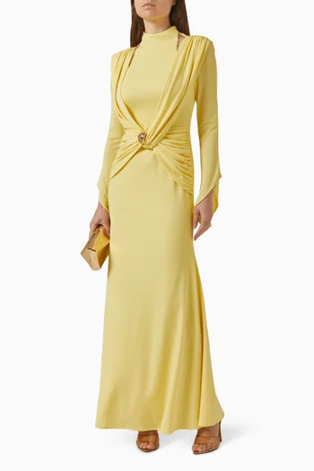 Fishtail Midi Dress