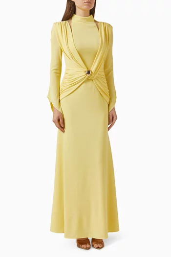 Fishtail Midi Dress