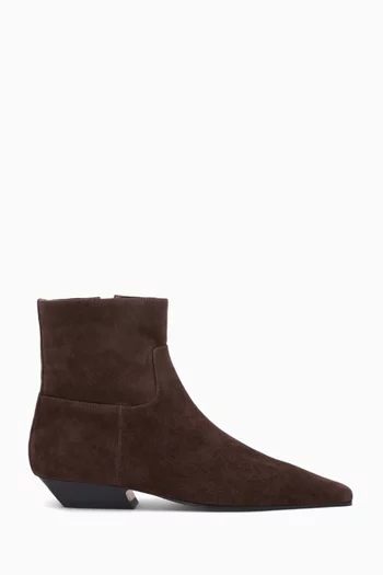 Rupert Ankle Boots in Suede
