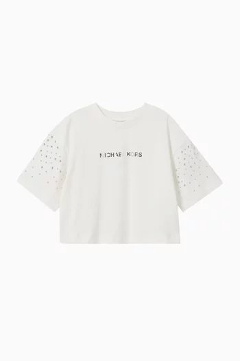 Metallic Logo T-Shirt