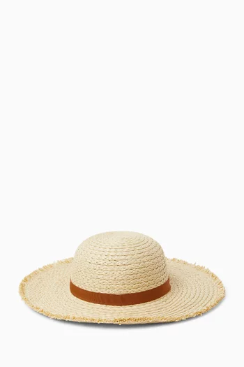 Fringed Summer Hat