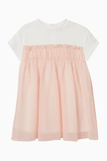 Monogram Dress in Cotton