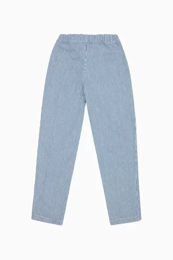 Andreas Drawstring Pants in Cotton