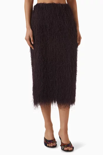 Sokna Tris Fringe Skirt