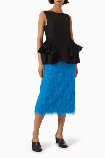 Sokna Tris Fringe Skirt