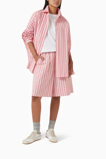 Casia Striped Oversized Shirt