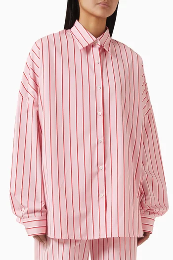 Casia Striped Oversized Shirt