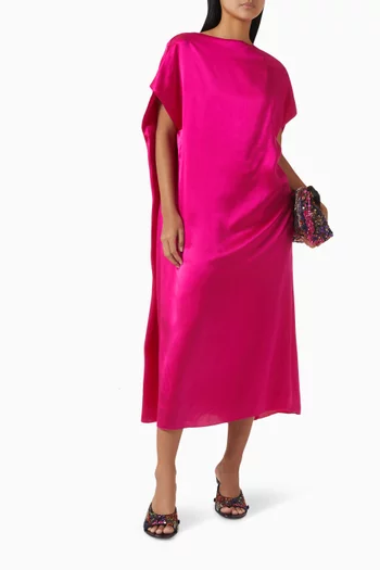 Diria Dress in Satin