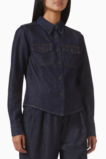 Cellie Shirt in Denim