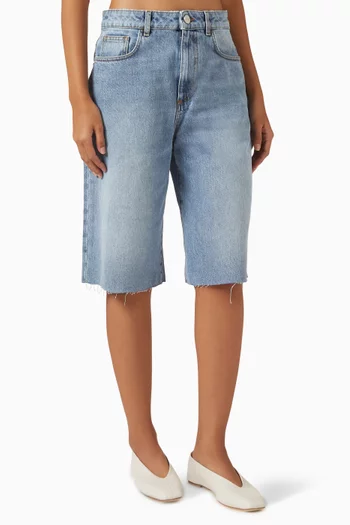 Baggy-fit Shorts in Denim