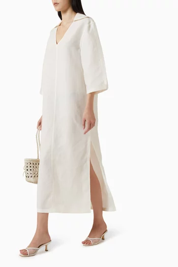 Kaftan in Linen & Silk