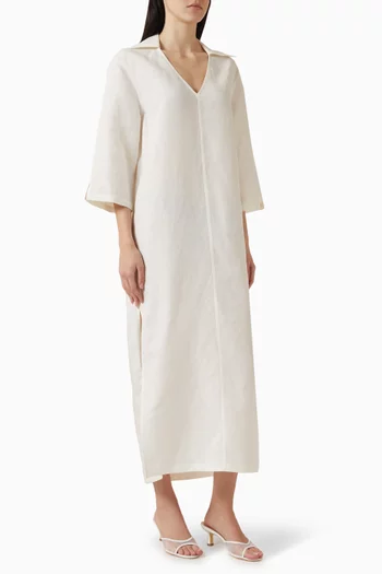 Kaftan in Linen & Silk