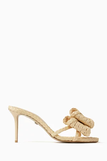Le Cadeau 85 Mules in Raffia