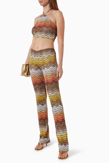Slim-fit Pants in Viscose Blend