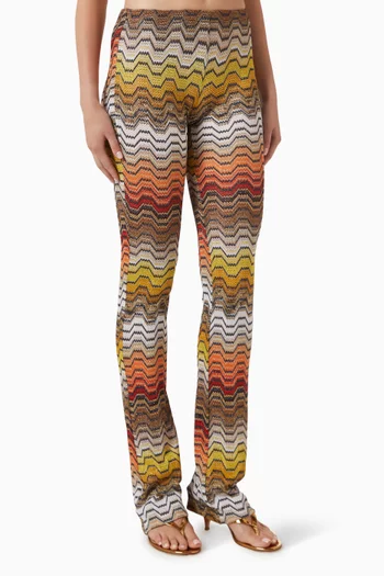 Slim-fit Pants in Viscose Blend