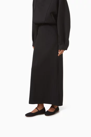 The Max Square Mary Jane Flats in Knit