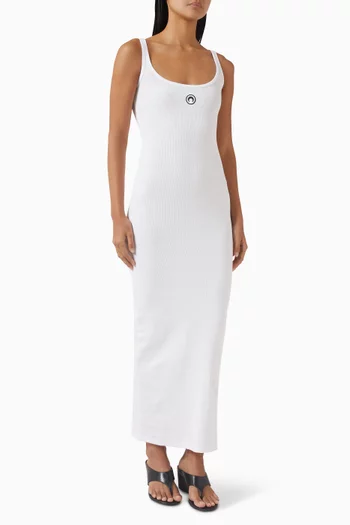 Moon Logo Dress in Jersey