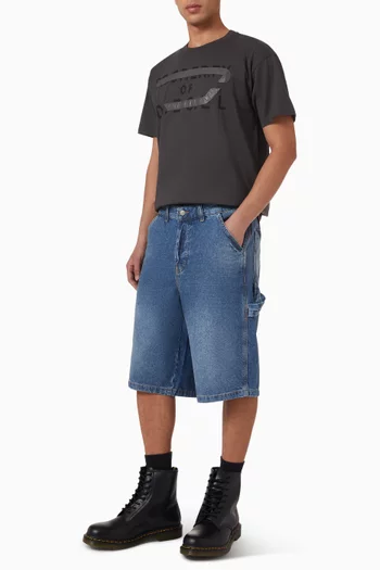 D-Livery-W-Shorts in Denim