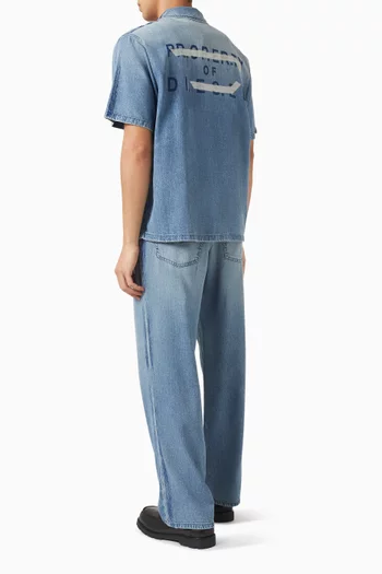 D-Nabil-S9 Shirt in Denim