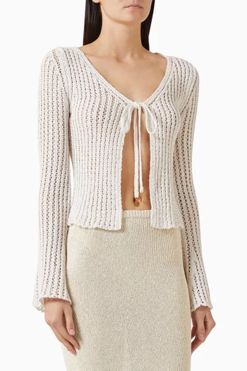 Fernanda Crochet Cardigan