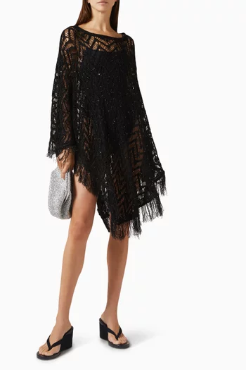 Alice Fringe Poncho