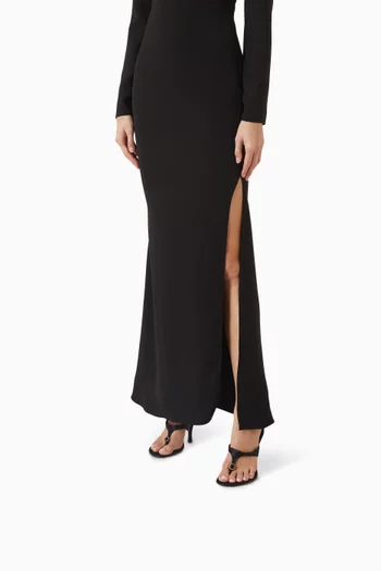 Kiss & Tell 100 Mules in Satin