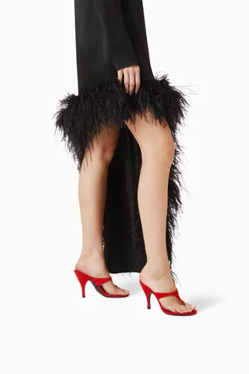 Kiss & Tell 100 Mules in Suede