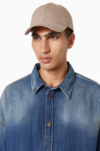 Logo Cap in Twill Cotton