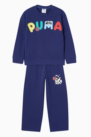 Sporty Cats Relaxed Sweatshirt