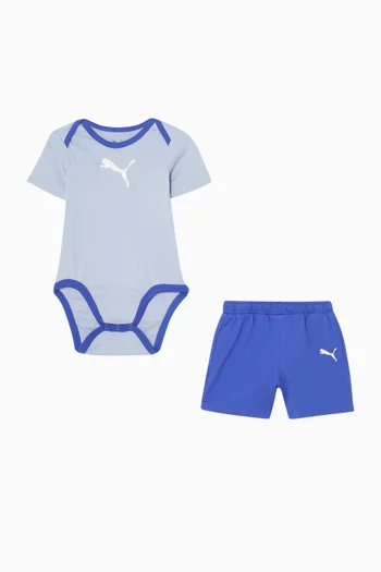 Minicats Onesie & Shorts Set