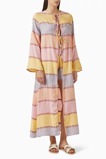 Zakar Tie-up Kimono