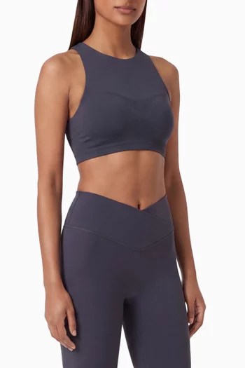 Seamless Racer Tank Bra