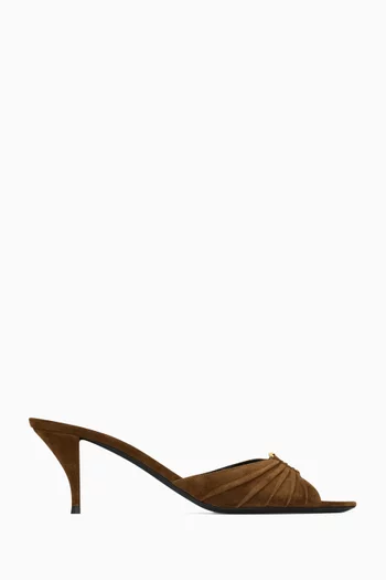 Babylone 60 Mules in Suede