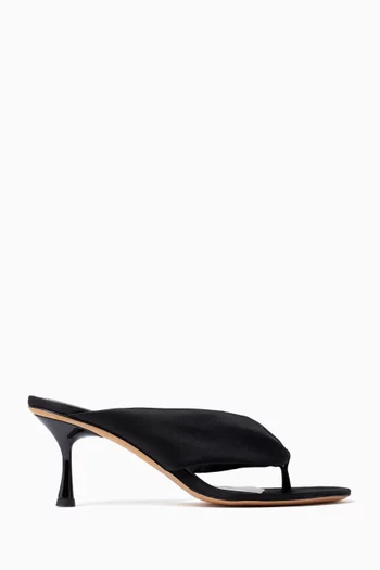 Paloma 90 Mules in Leather