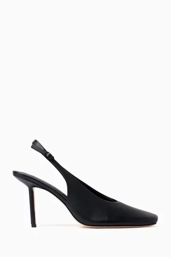 Sierra 90 Slingback Pumps in Leather