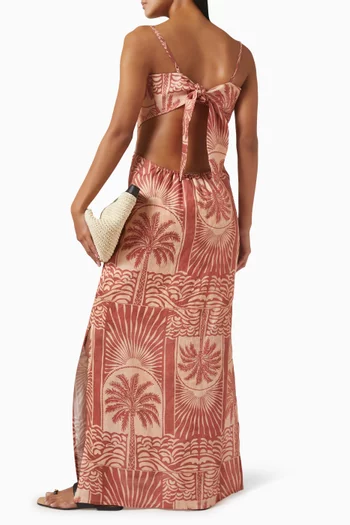 Adele Open-back Dress