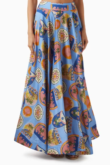 Monique Pleated Skirt
