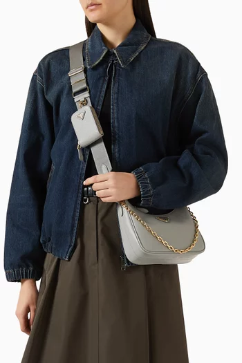 Re-Edition 2005 Shoulder Bag in Saffiano Leather